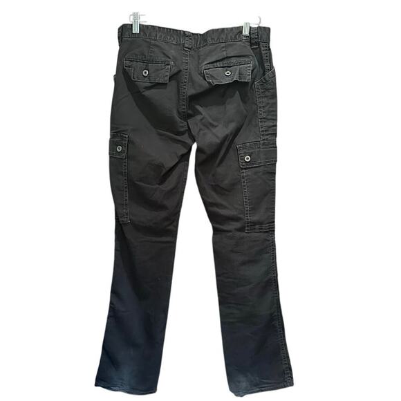 Y2K Polo Jeans 1967 Ralph Lauren Black Cargo Bootcut Jeans Off Duty Model 90s - Picture 3 of 6